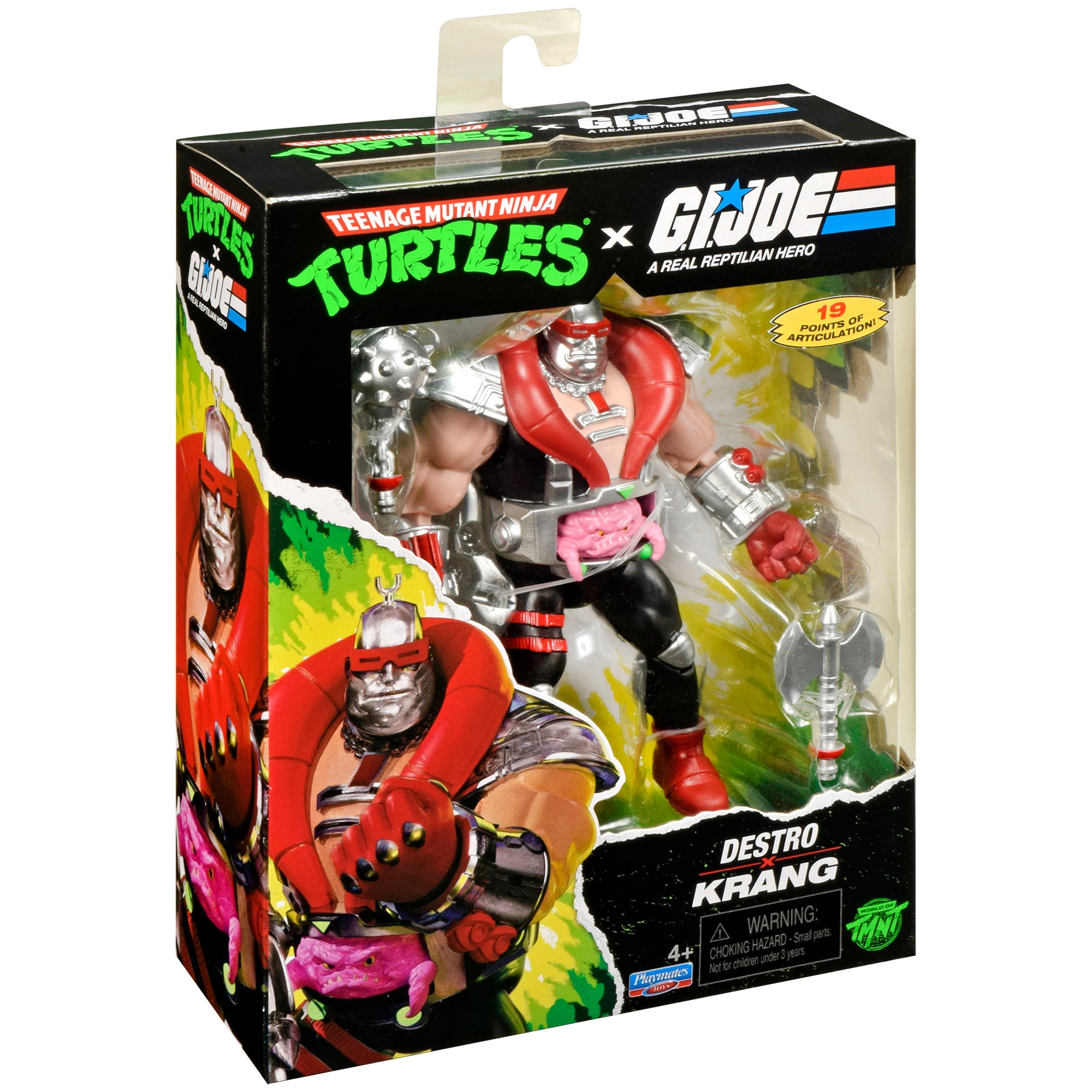 Teenage Mutant Ninja Turtles x G.I. Joe Krang as Destro Action Figure