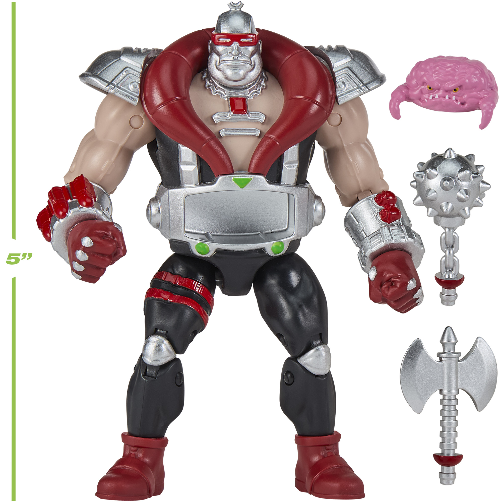Teenage Mutant Ninja Turtles x G.I. Joe Krang as Destro Action Figure