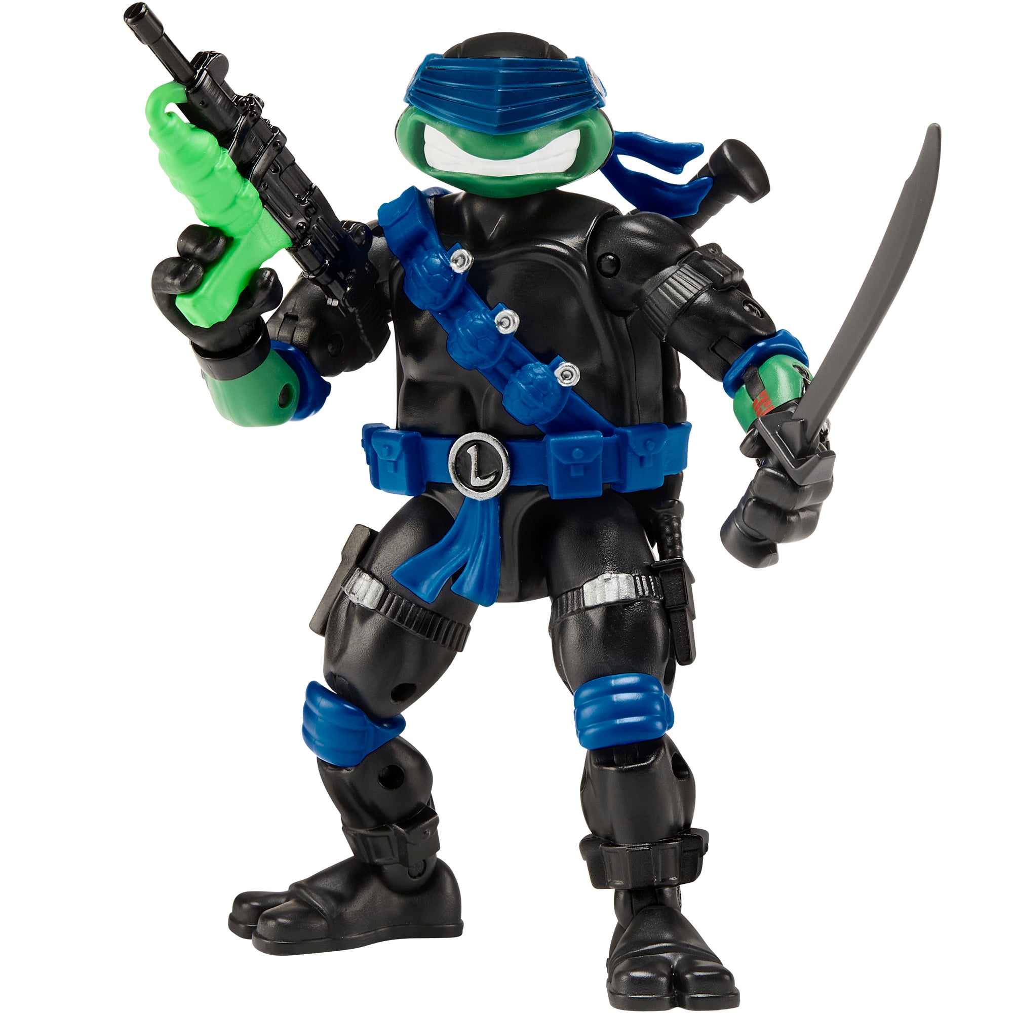 Teenage Mutant Ninja Turtles x G.I. Joe Leonardo as Snake Eyes