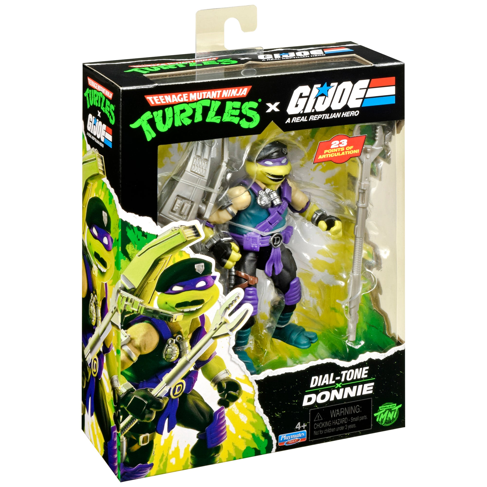 Teenage Mutant Ninja Turtles x G.I. Joe Donatello as Dial-Tone Action Figure Gallery Image 9