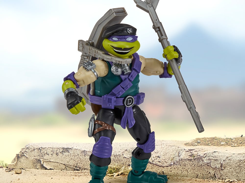 Teenage Mutant Ninja Turtles x G.I. Joe Donatello as Dial-Tone Action Figure Gallery Image 1
