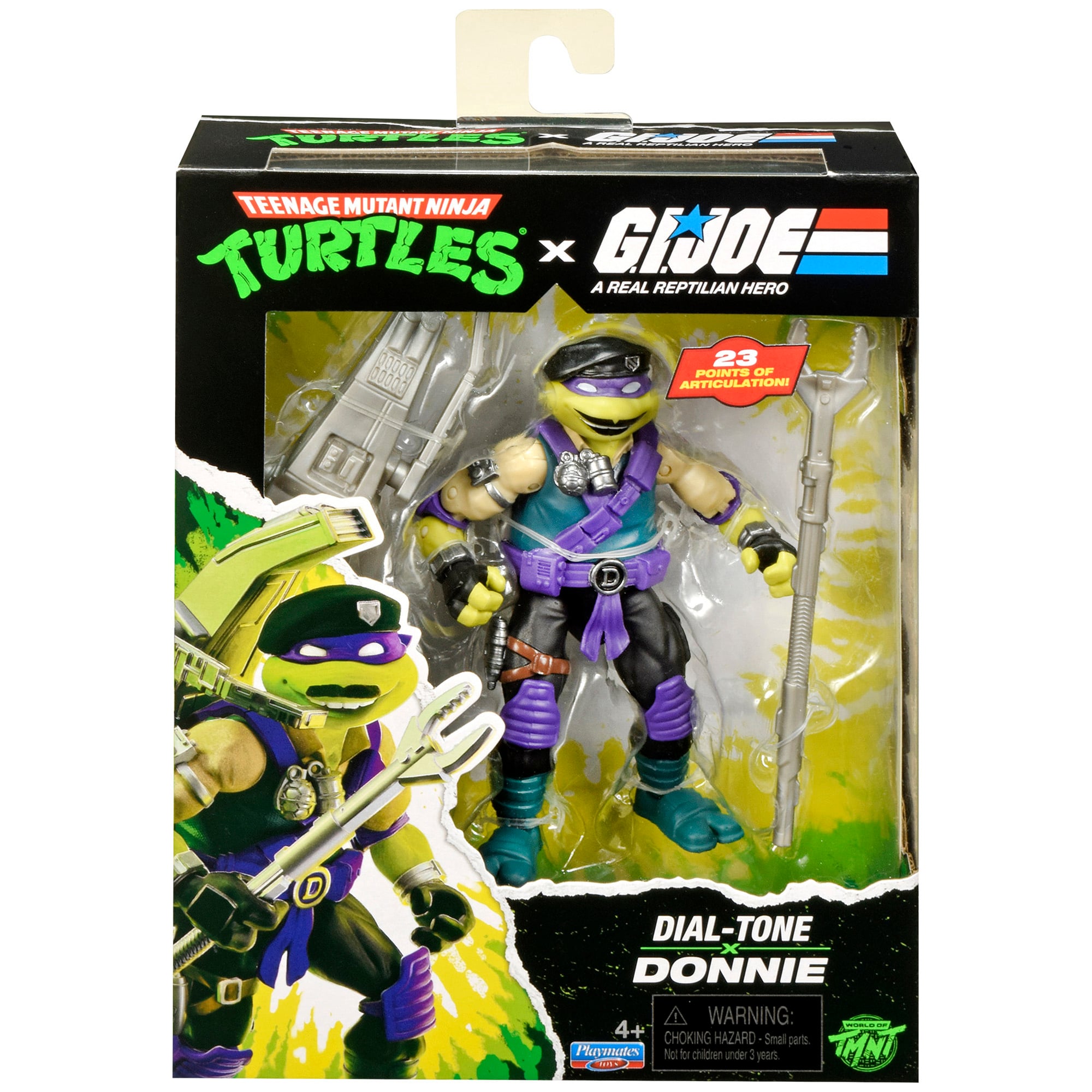 Teenage Mutant Ninja Turtles x G.I. Joe Donatello as Dial-Tone Action Figure Gallery Image 8