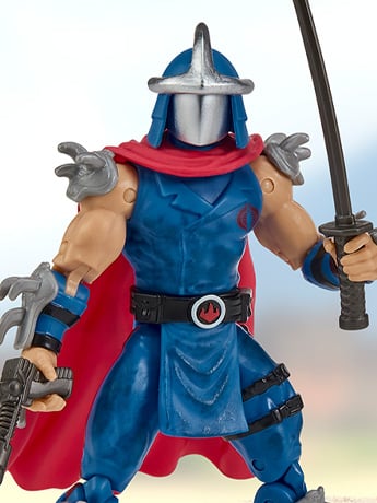 Teenage Mutant Ninja Turtles x G.I. Joe Shredder as Cobra