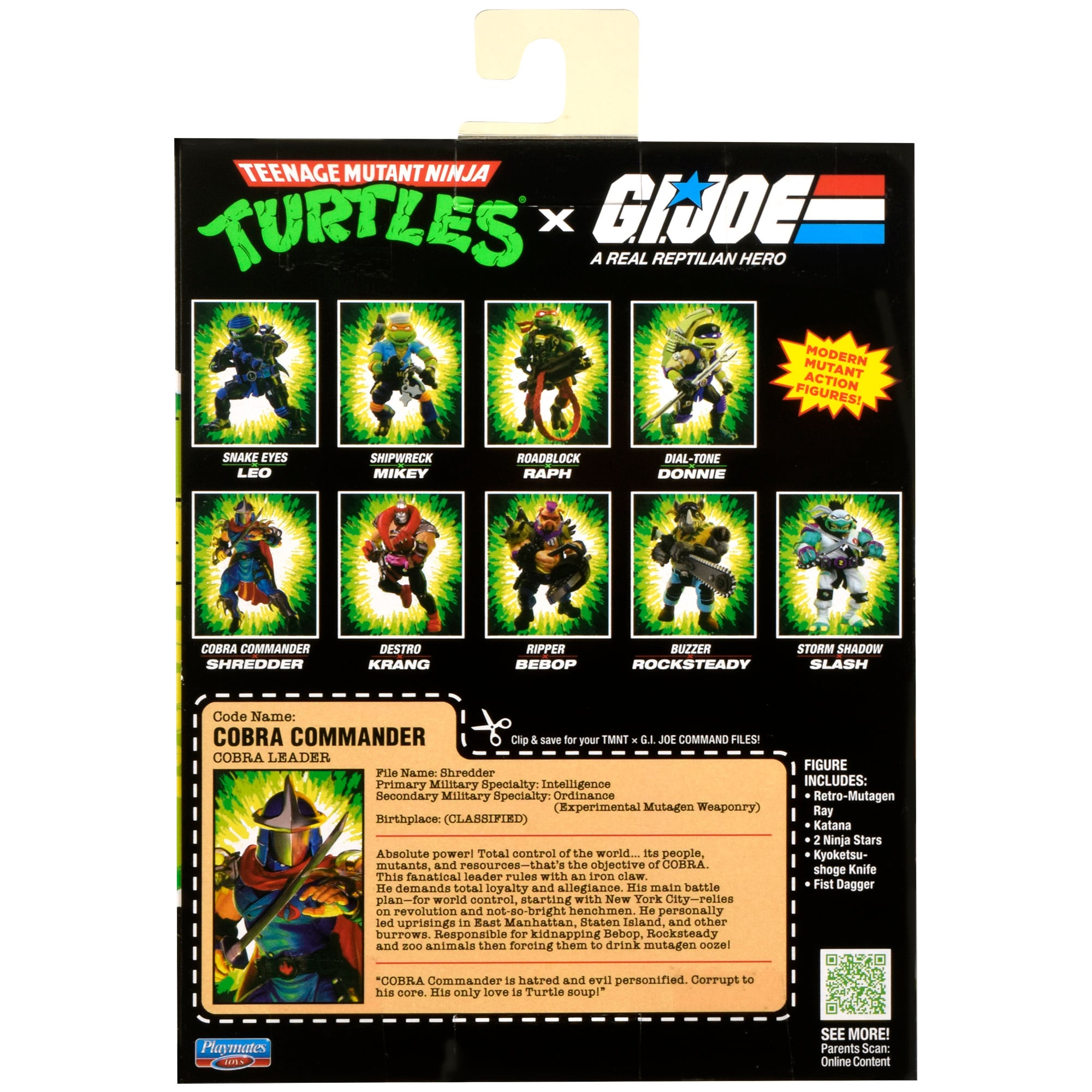 Teenage Mutant Ninja Turtles x G.I. Joe Shredder as Cobra Commander Action Figure Gallery Image 10