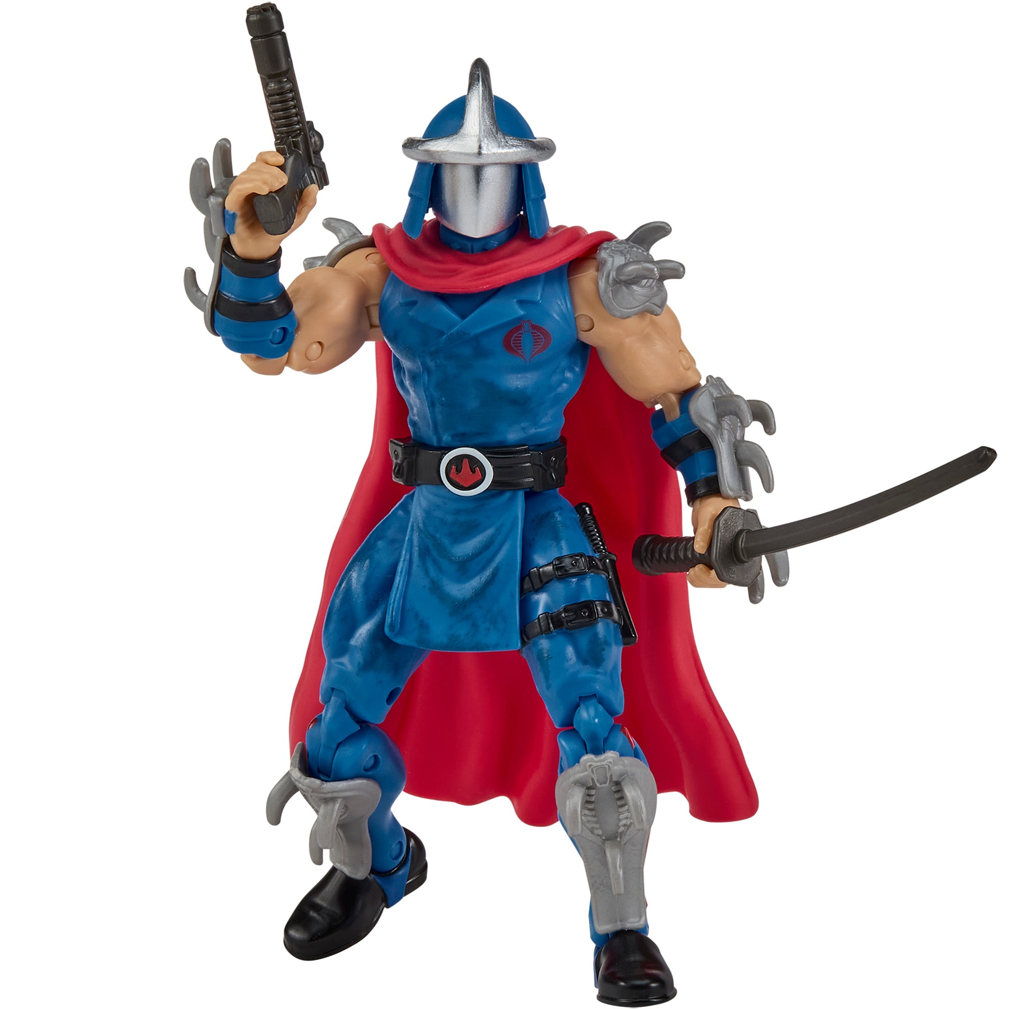 Teenage Mutant Ninja Turtles x G.I. Joe Shredder as Cobra Commander Action Figure Gallery Image 6