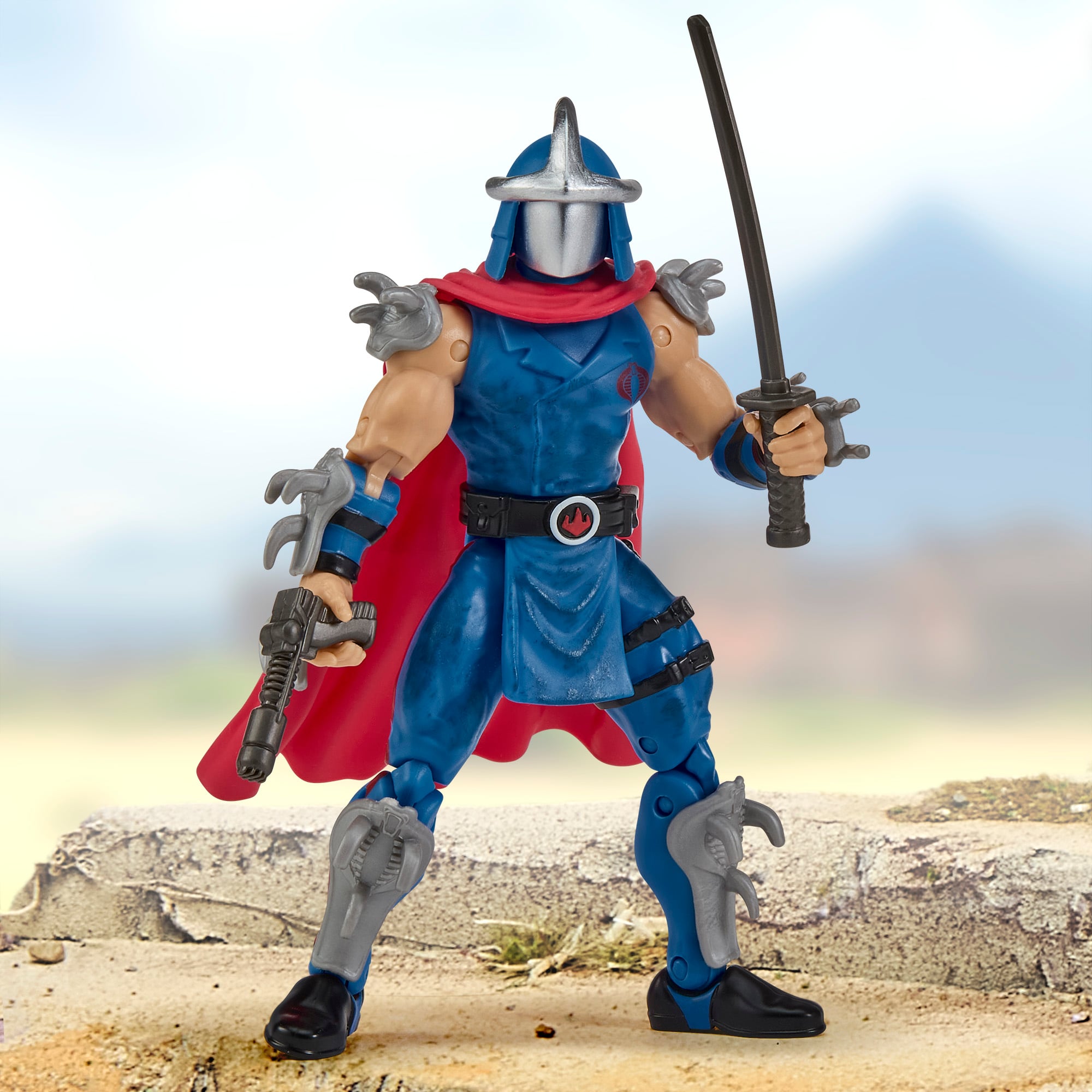 Teenage Mutant Ninja Turtles x G.I. Joe Shredder as Cobra