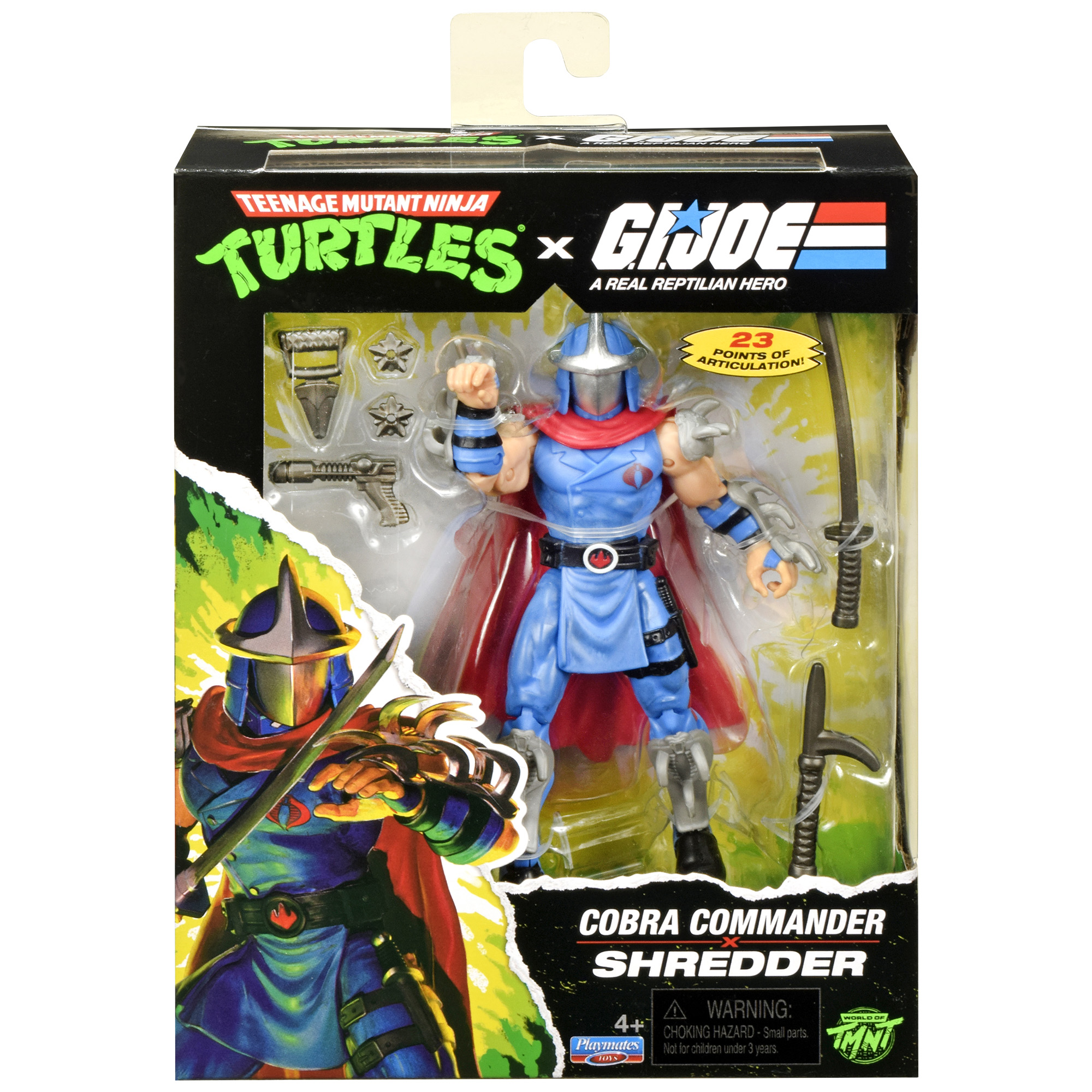 Teenage Mutant Ninja Turtles x G.I. Joe Shredder as Cobra
