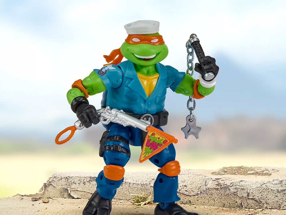 Teenage Mutant Ninja Turtles x G.I. Joe Michelangelo as Shipwreck
