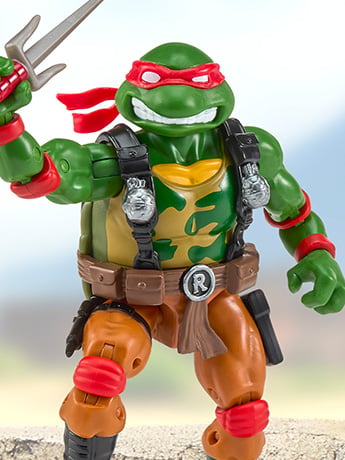 Teenage Mutant Ninja Turtles x G.I. Joe Raphael as Roadblock Action Figure Gallery Image 2