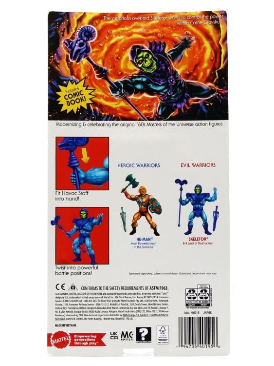 Masters of the Universe: Origins Skeletor Action Figure Gallery Image 4