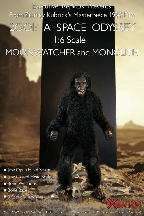 2001: A Space Odyssey Moonwatcher & Monolith 1/6 Scale Diorama Set Gallery Image 3