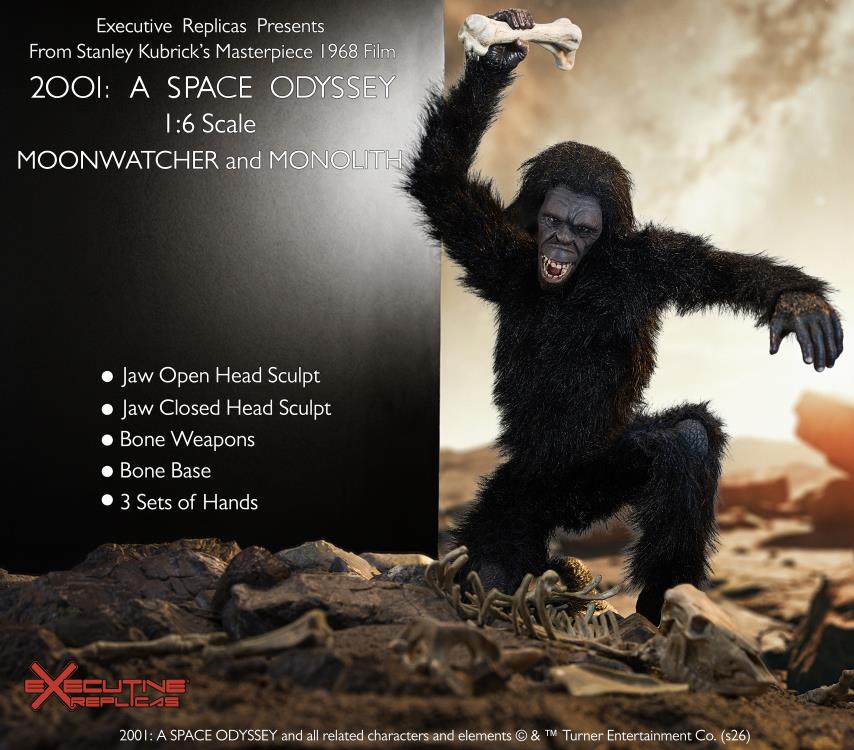 2001: A Space Odyssey Moonwatcher & Monolith 1/6 Scale Diorama Set Gallery Image 4