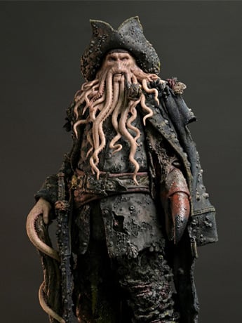 Pirates of the Caribbean Hyperreal Davy Jones 1/3 Scale Limited