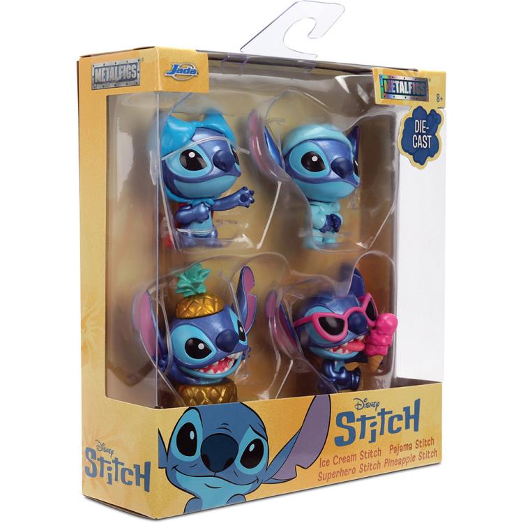 Disney Stitch lfigs フィギュア4体　スティッチ Lilo & Stitch MetalFigs 2.5