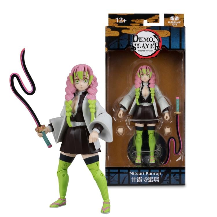 Demon Slayer: Kimetsu no Yaiba Mitsuri Kanroji (Season 3) 7-Inch Scale Action Figure Gallery Image 8