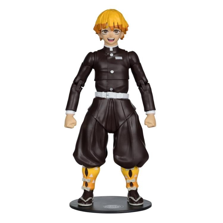 Demon Slayer: Kimetsu no Yaiba Zenitsu Agatsuma with Chuntaro (Season 2) 7-Inch Scale Action Figure Gallery Image 4
