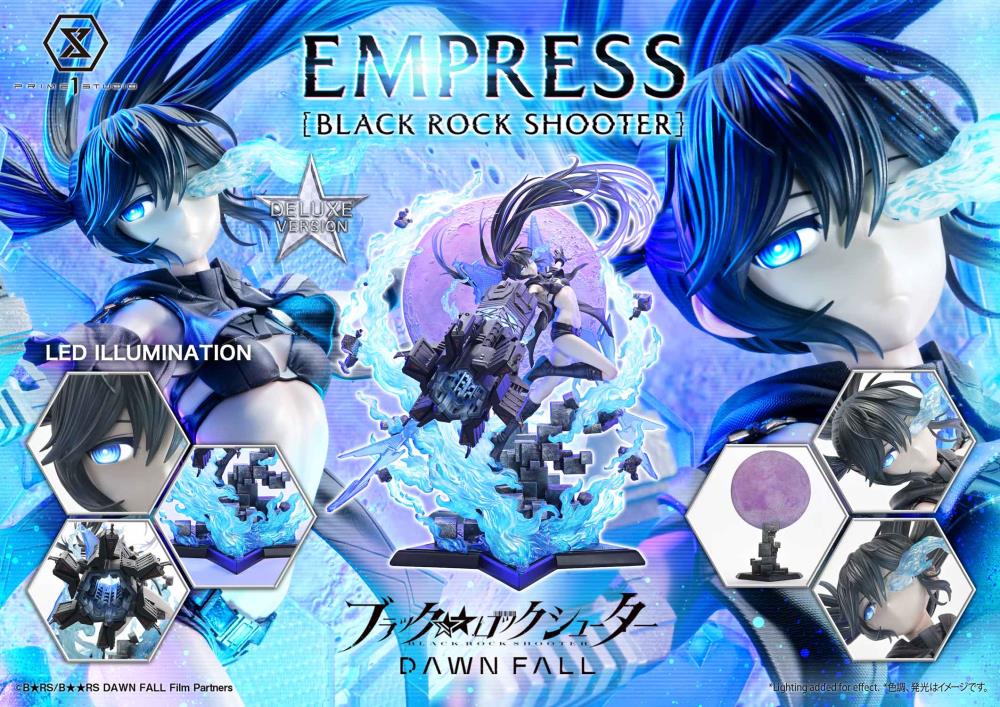 Black Rock Shooter Dawn Fall Ultimate Premium Masterline Empress (Deluxe Ver.) 1/4 Scale Statue Gallery Image 5