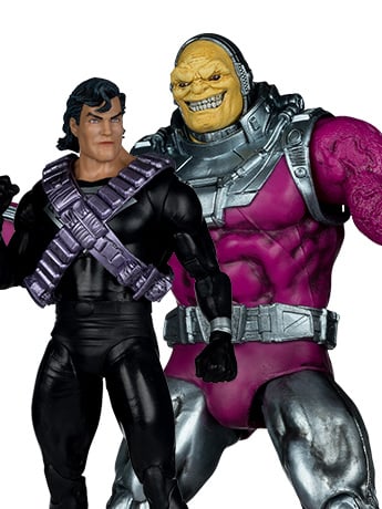 The Return of Superman DC Multiverse Superman vs. Mongul Action Figure Two-Pack Gallery Image 2
