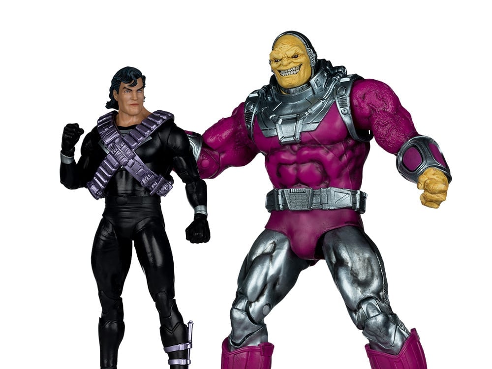 The Return of Superman DC Multiverse Superman vs. Mongul Action Figure Two-Pack Gallery Image 1