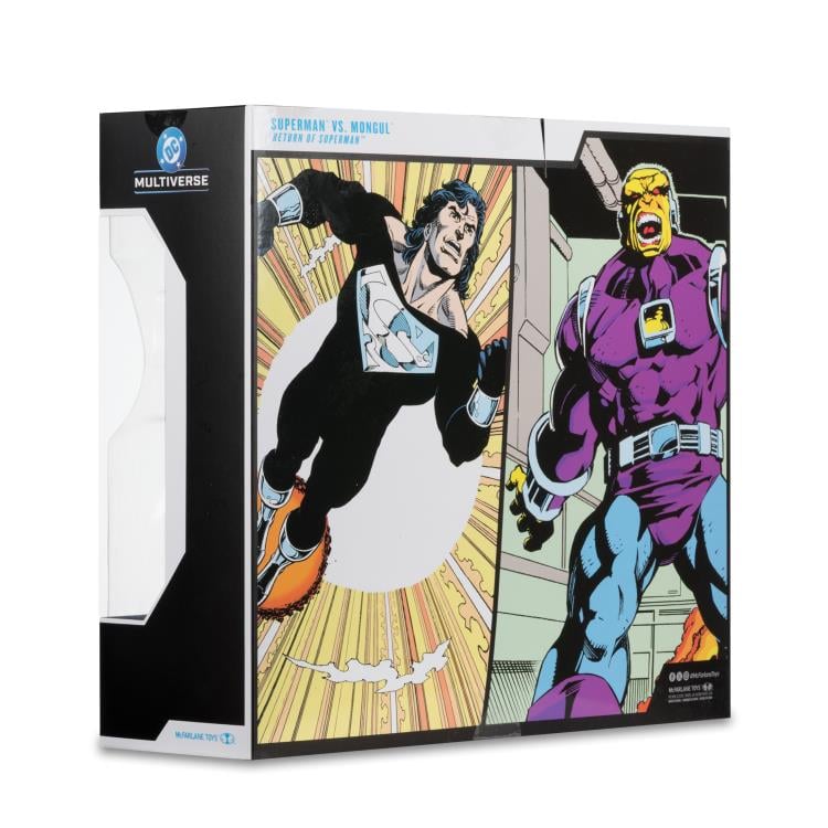 The Return of Superman DC Multiverse Superman vs. Mongul Action Figure Two-Pack Gallery Image 12