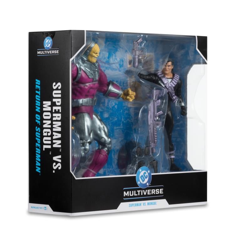 The Return of Superman DC Multiverse Superman vs. Mongul Action Figure Two-Pack Gallery Image 11