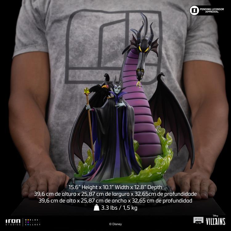 Sleeping Beauty Disney Villains Maleficent Limited Edition 1/10 Art Scale Statue Gallery Image 21