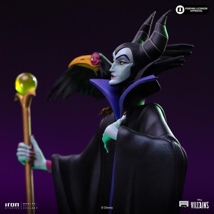 Sleeping Beauty Disney Villains Maleficent Limited Edition 1/10 Art Scale Statue Gallery Image 14