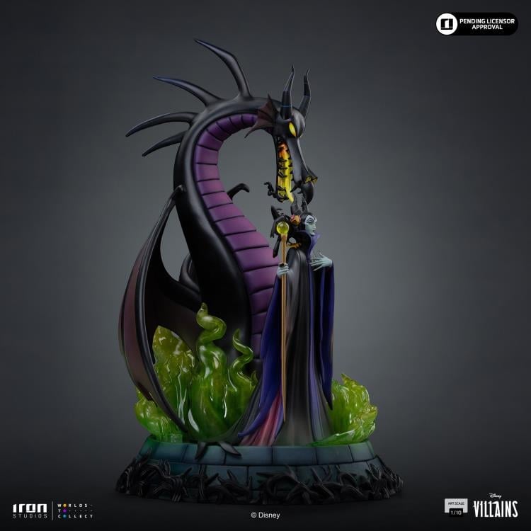 Sleeping Beauty Disney Villains Maleficent Limited Edition 1/10 Art Scale Statue Gallery Image 6