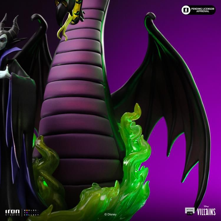Sleeping Beauty Disney Villains Maleficent Limited Edition 1/10 Art Scale Statue Gallery Image 17