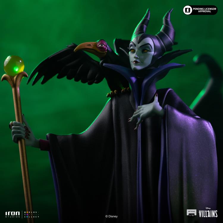 Sleeping Beauty Disney Villains Maleficent Limited Edition 1/10 Art Scale Statue Gallery Image 18