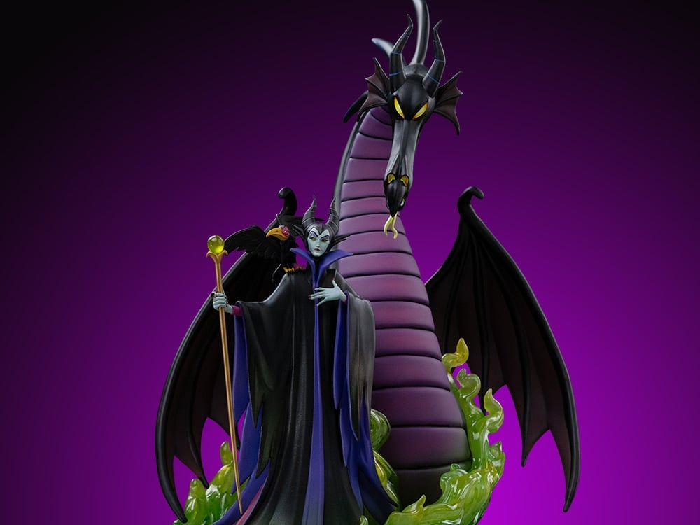 Sleeping Beauty Disney Villains Maleficent Limited Edition 1/10 Art Scale Statue Gallery Image 1