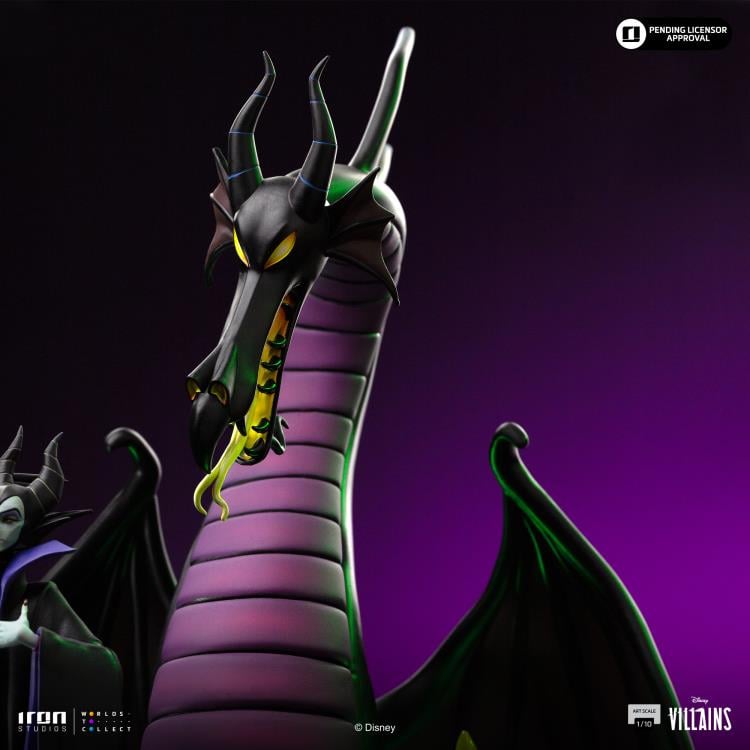 Sleeping Beauty Disney Villains Maleficent Limited Edition 1/10 Art Scale Statue Gallery Image 11