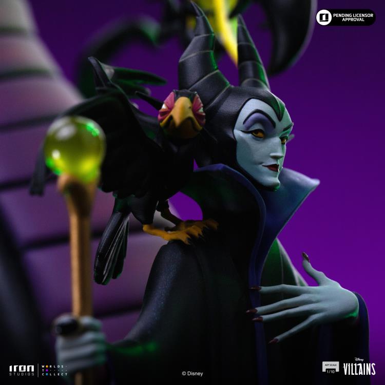 Sleeping Beauty Disney Villains Maleficent Limited Edition 1/10 Art Scale Statue Gallery Image 8