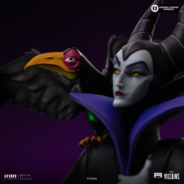 Sleeping Beauty Disney Villains Maleficent Limited Edition 1/10 Art Scale Statue Gallery Image 9