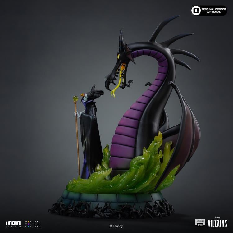 Sleeping Beauty Disney Villains Maleficent Limited Edition 1/10 Art Scale Statue Gallery Image 4
