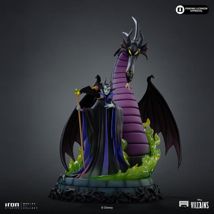 Sleeping Beauty Disney Villains Maleficent Limited Edition 1/10 Art Scale Statue Gallery Image 3