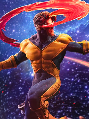 The Infinity Gauntlet Battle Diorama Series Cyclops 1/10 Deluxe Art Scale Limited Edition Statue Gallery Image 2