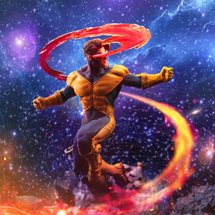 The Infinity Gauntlet Battle Diorama Series Cyclops 1/10 Deluxe Art Scale Limited Edition Statue Gallery Image 3