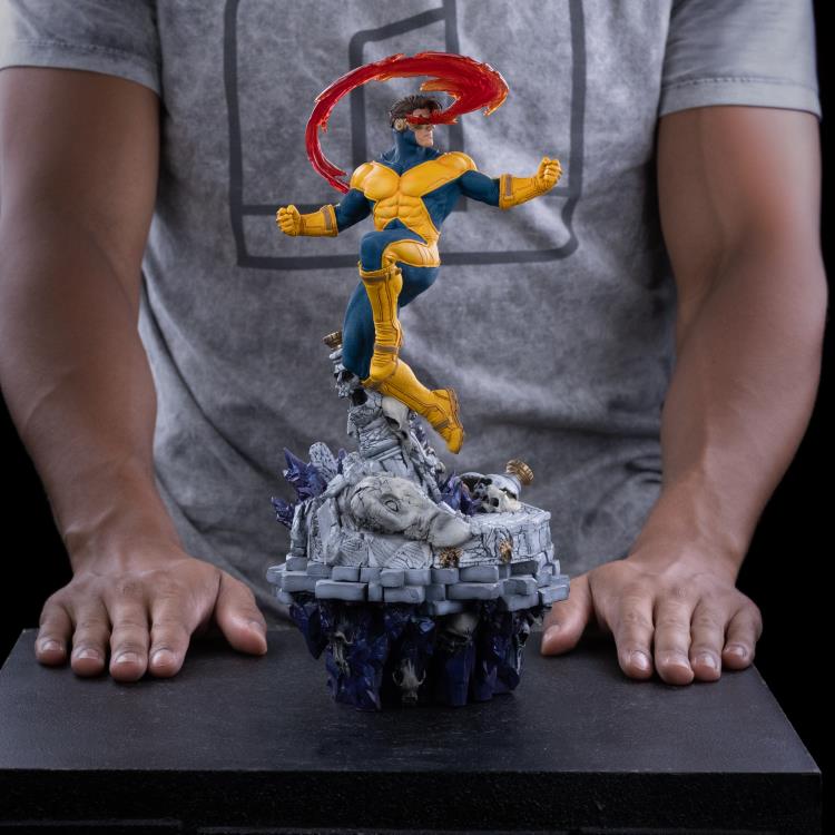 The Infinity Gauntlet Battle Diorama Series Cyclops 1/10 Deluxe Art Scale Limited Edition Statue Gallery Image 28