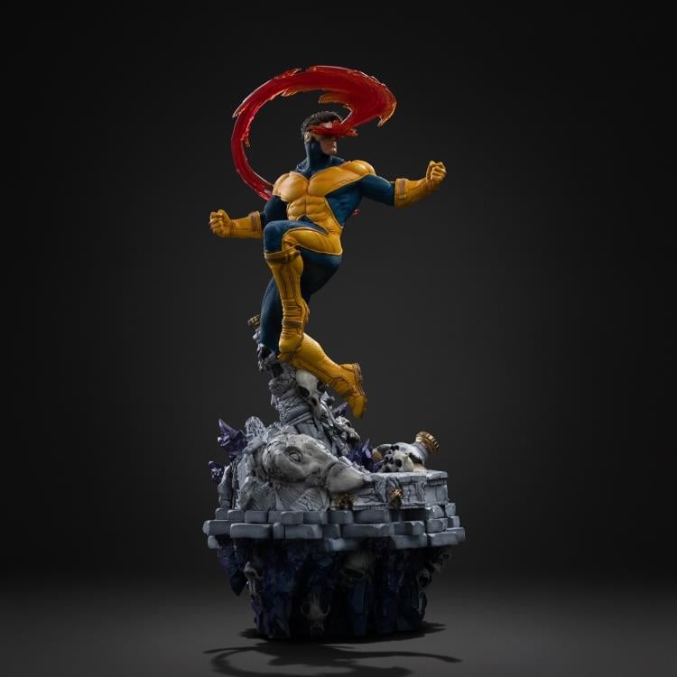 The Infinity Gauntlet Battle Diorama Series Cyclops 1/10 Deluxe Art Scale Limited Edition Statue Gallery Image 6
