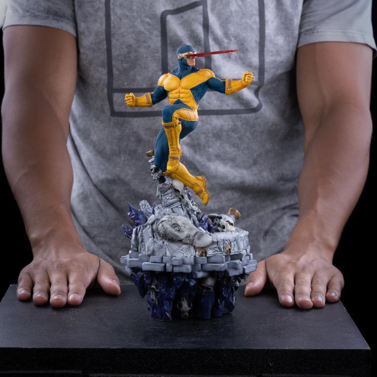 The Infinity Gauntlet Battle Diorama Series Cyclops 1/10 Deluxe Art Scale Limited Edition Statue Gallery Image 27
