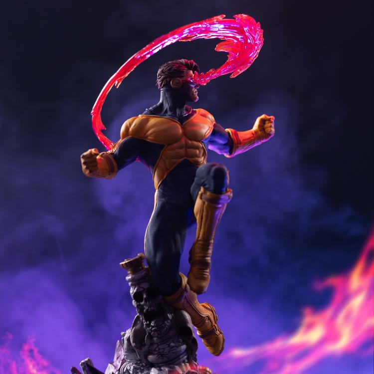 The Infinity Gauntlet Battle Diorama Series Cyclops 1/10 Deluxe Art Scale Limited Edition Statue Gallery Image 5