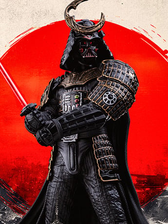 Star Wars Darth Vader Samurai 1/10 Art Scale Statue Gallery Image 2