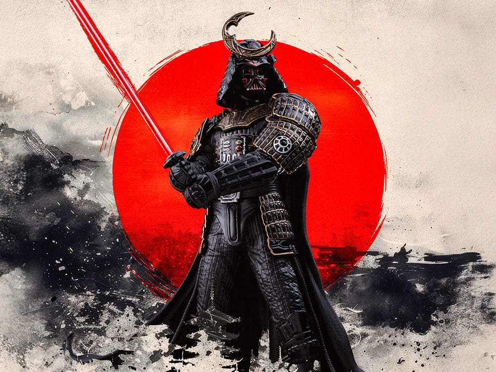 Star Wars Darth Vader Samurai 1/10 Art Scale Statue Gallery Image 1