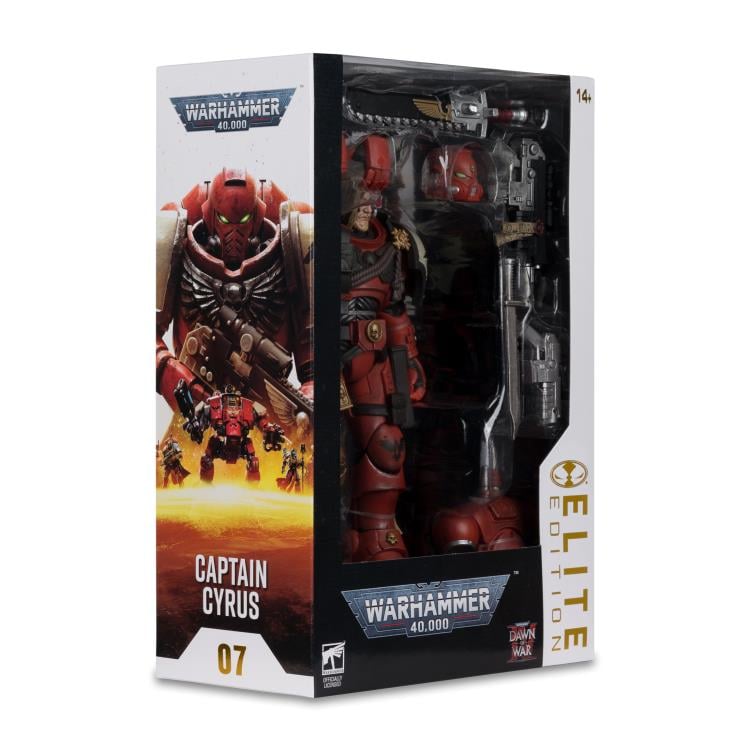 Warhammer 40,000: Dawn of War IV McFarlane Elite Edition #7 Captain Cyrus Action Figure Gallery Image 15