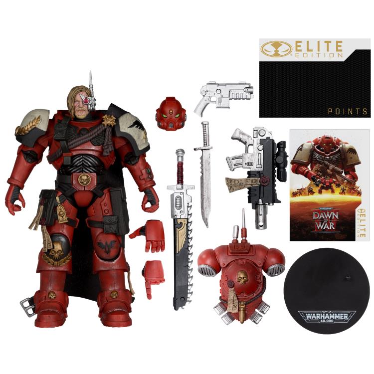 Warhammer 40,000: Dawn of War IV McFarlane Elite Edition #7 Captain Cyrus Action Figure Gallery Image 12
