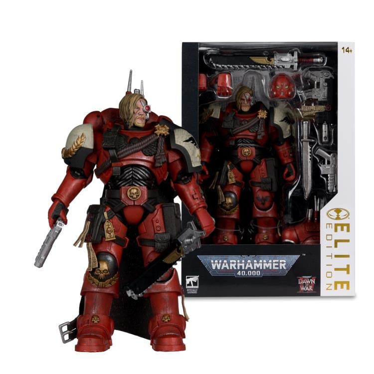 Warhammer 40,000: Dawn of War IV McFarlane Elite Edition #7 Captain Cyrus Action Figure Gallery Image 13