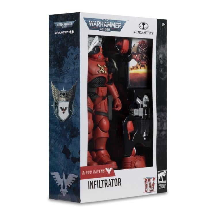 Warhammer 40,000: Dawn of War IV Blood Ravens Infiltrator Action Figure Gallery Image 14