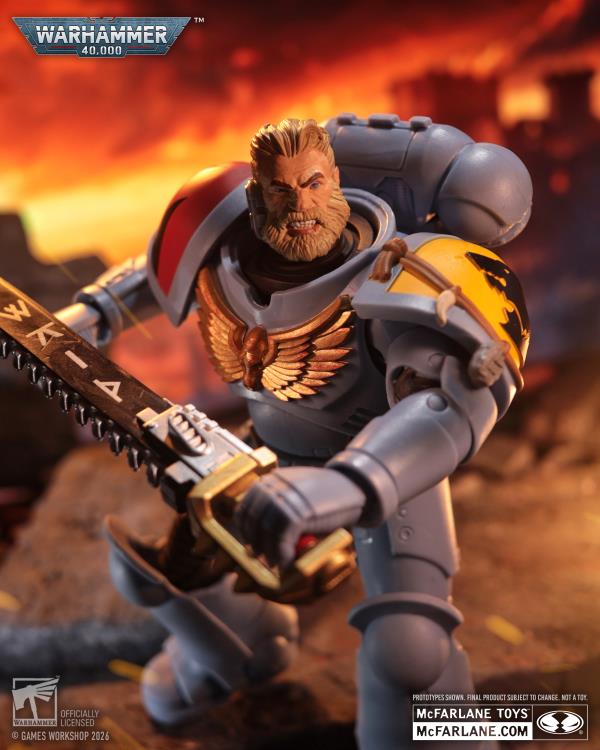 Warhammer 40,000 Space Wolves Grey Hunter Action Figure Gallery Image 5