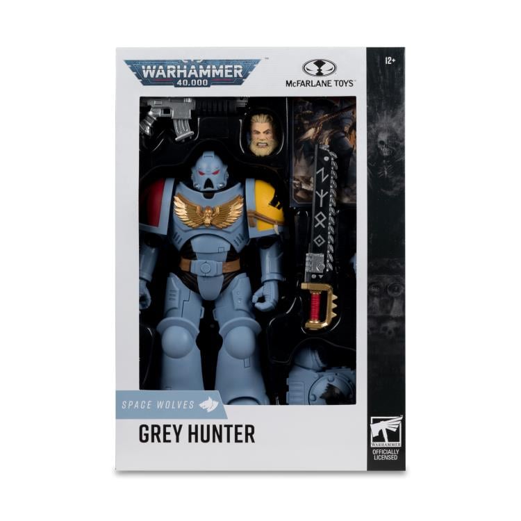 Warhammer 40,000 Space Wolves Grey Hunter Action Figure Gallery Image 12